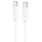 Juhe Hoco X88 60W USB-C to USB-C (1m / valge)