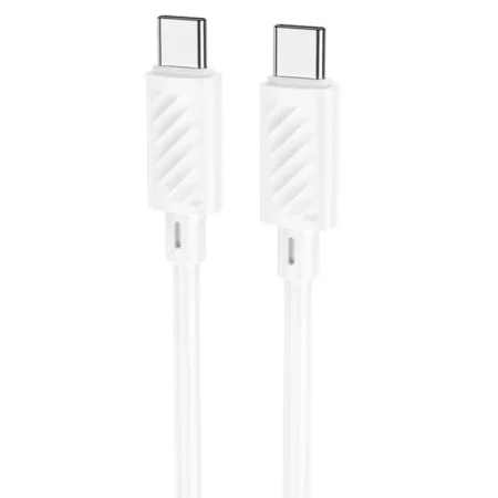 Juhe Hoco X88 60W USB-C to USB-C (1m / valge)