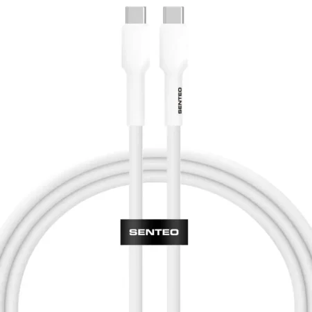 Juhe Senteo SL-03 60W USB-C to USB-C (1m / valge)