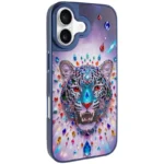 Ümbris Crystal Hunt with Magnetic Fit for Apple iPhone 17 (sinine)