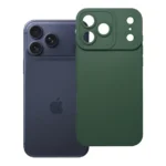 Ümbris iPhone 17 Pro Max / 18 Pro Max jaoks (madal kaameraäär) Matt 2.0 (tumeroheline)