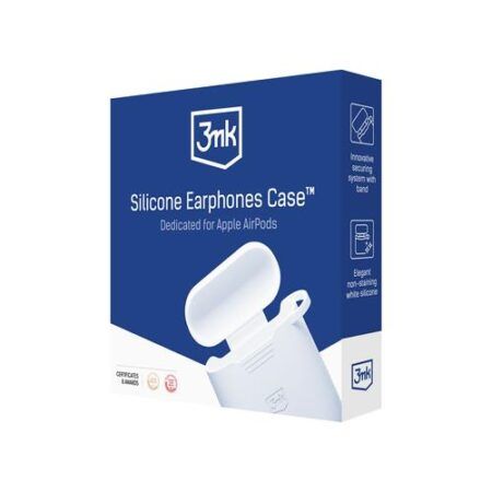 3mk silikoonümbris AirPods Pro 3  (valge)