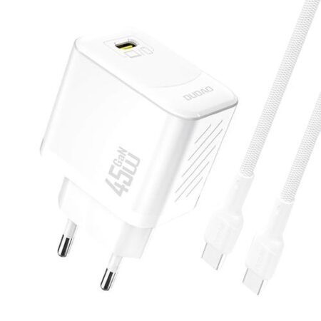 Adapter Dudao A28C 45W GaN (valge)