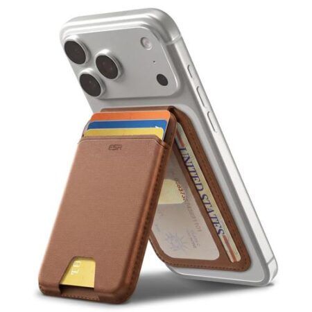 Kaarditasku ESR Classic RFID Magsafe Wallet Stand (pruun)