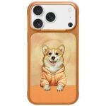 Ümbris Nimmy Gentle Pets Dog Magsafe iPhone 17 Pro (oranž)