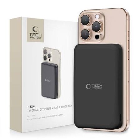 Akupank Tech-Protect PB24 LifeMag QI2 10000mAh (must)