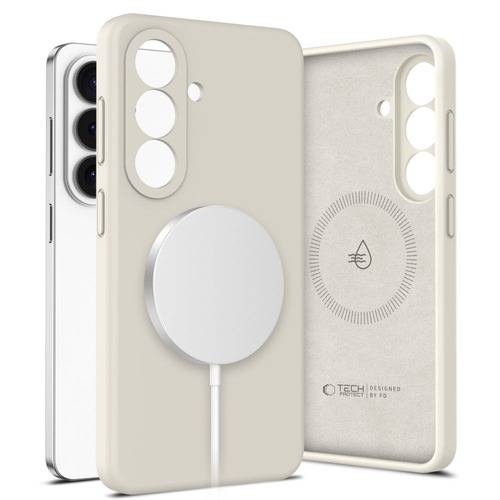 Ümbris Tech-Protect Silicone MagSafe Samsung Galaxy S26 Plus (Beež)