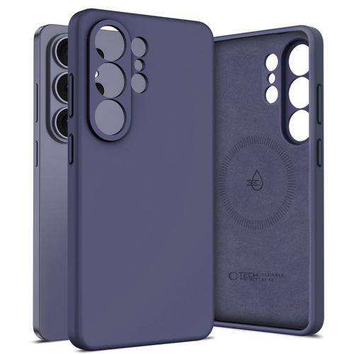 Ümbris Tech-Protect Silicone MagSafe Samsung Galaxy S26 Ultra (tumesinine)