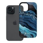 Ümbris F-Protect Mirage Magsafe iPhone 15 (ocean marble)