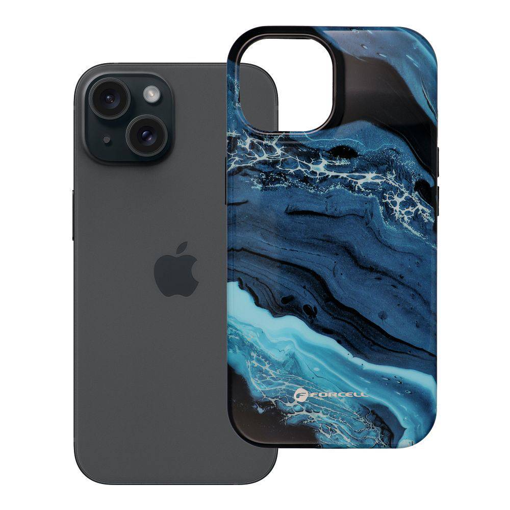 Ümbris F-Protect Mirage Magsafe iPhone 15 (ocean marble) Ümbris F-Protect Mirage Magsafe iPhone 15 (ocean marble)