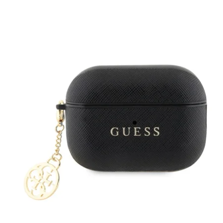 Ümbris Guess Saffiano Circle Charm AirPods Pro 2 (must)