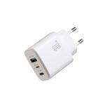 Adapter Joyroom  JR-TG6 2xType-C / USB-A 30W (valge)