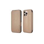 Ümbris kaanega HDD Classic Wallet Case Samsung A16 (kuldne)