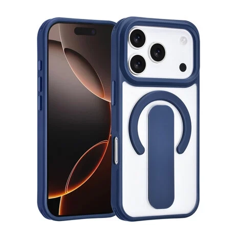 Ümbris TUNIQ MagSafe Built-in Ring Stand iPhone 17 Pro (sinine)