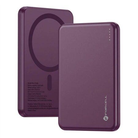 Akupank Forcell F-Energy Slim F5K9 15W 5000 mAh (lilla)