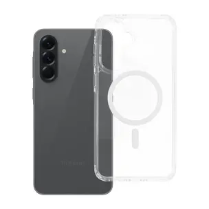 Ümbris Forcell F-Protect Clear Hybrid MagSafe Samsung A27 (läbipaistev)