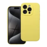 Ümbris Silicone 2mm iPhone 16 Pro Max (kollane)