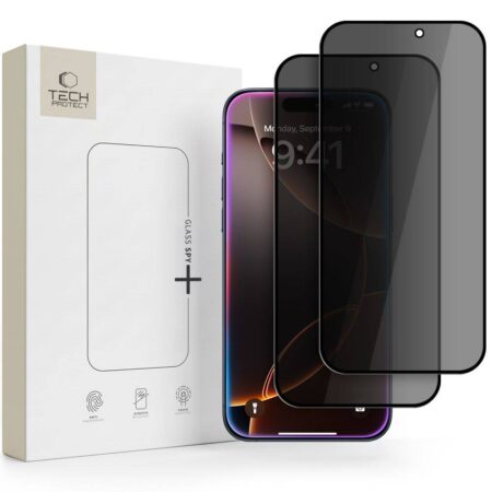 Kaitseklaas Tech-Protect Glass SPY Privacy iPhone 18 Pro Max (must)