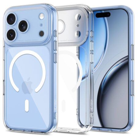 Ümbris Tech-Protect MagPeak MagSafe CC iPhone 18 Pro / 17 Pro (läbipaistev)