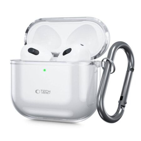 Kaitseümbris Tech-Protect FLEXAir Apple AirPods 4 (läbipaistev)