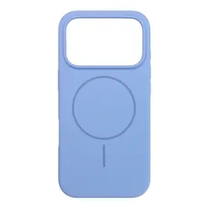 Ümbris Silicone 2mm MagSafe iPhone 17 Pro (sinine)