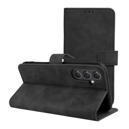 Ümbris kaanega TENDER Book Samsung Galaxy A54 (must)