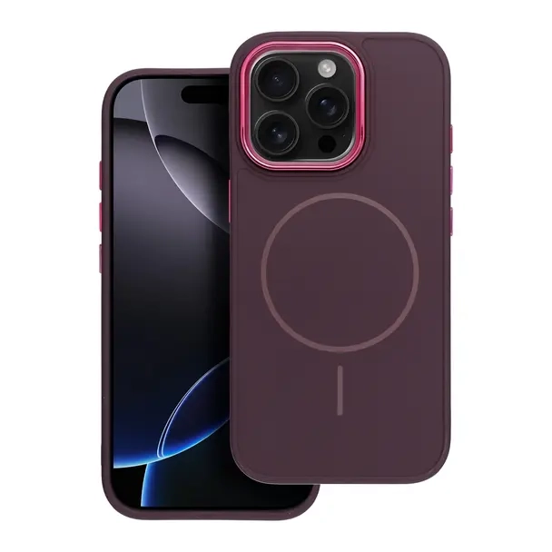 FRAME MAG COVER Ümbris iPhone 15 (magenta) FRAME MAG COVER Ümbris iPhone 15 (magenta)