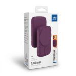 Akupank Blue Star Slim DG-P8 Magsafe 15W 5000mAh (viinamari)