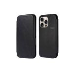 Ümbris kaanega HDD Classic Wallet Case Samsung S21 (must)