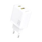 Laadija A26T GaN 25W USB-C / USB-A (valge)