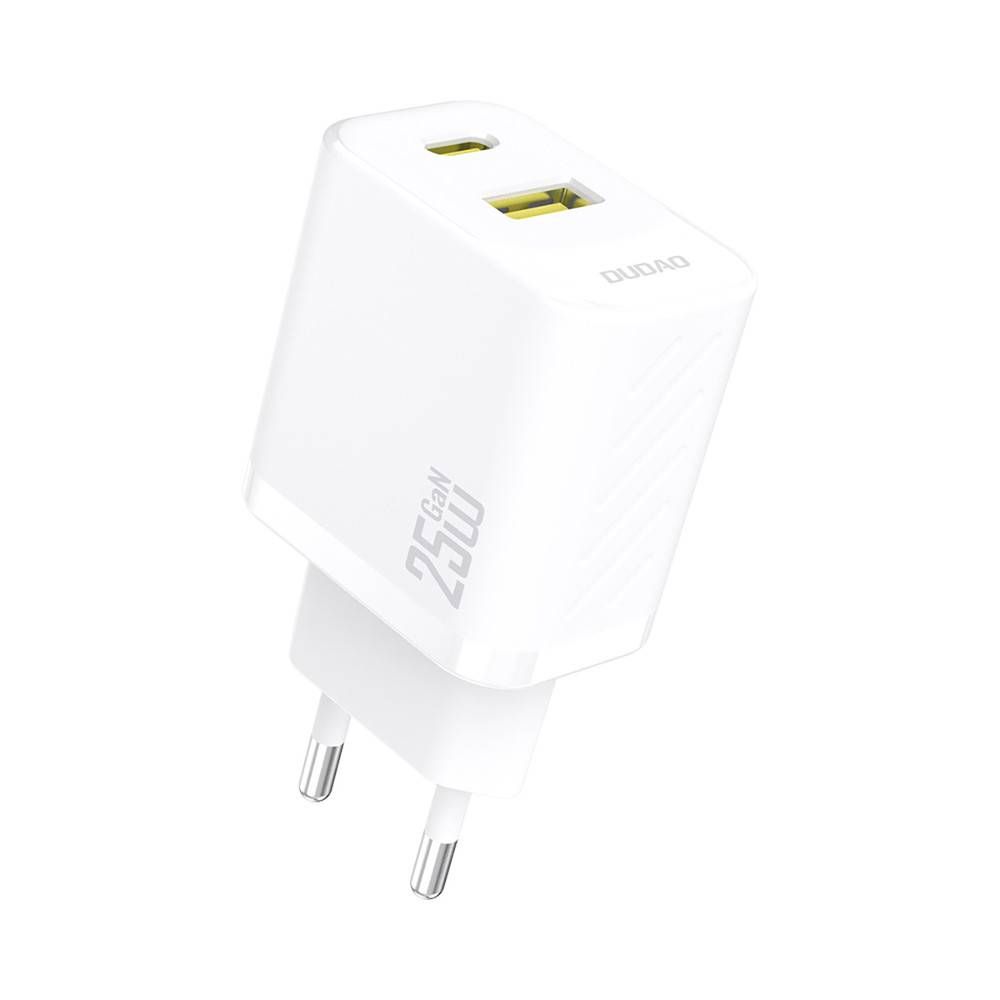 Laadija A26T GaN 25W USB-C / USB-A (valge) Laadija A26T GaN 25W USB-C / USB-A (valge)