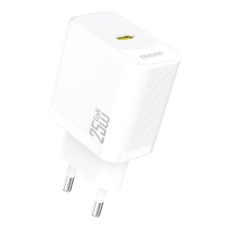 Laadija Dudao A27 GaN 25W USB-C (valge)