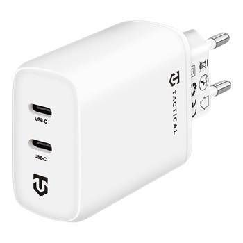 Laadija Tactical 2xUSB-C PD40W (valge)