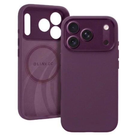 Ümbris Liavec Silk Shield Iphone 17 Pro/18 Pro (viinamari)