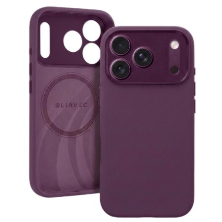 Ümbris Liavec Silk Shield Iphone 17 Pro Max/18 Pro Max (viinamari)