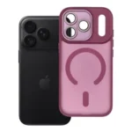 Silicone VARIETE MAG ümbris iPhone 17 Pro / 18 Pro (viinamari)