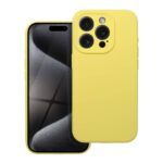 Ümbris Silicone 2mm iPhone 16 Plus (kollane)