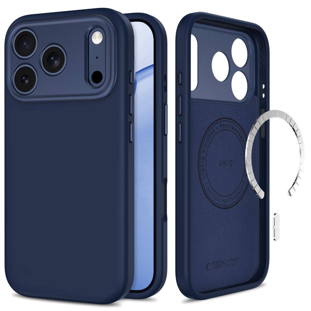 Ümbris Tech-Protect Uniq MagSafe iPhone 18 Pro Max / 17 Pro Max - Navy (sinine)