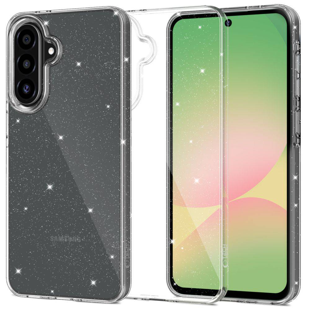 Ümbris Tech-Protect FlexAir Samsung Galaxy A57 5G (läbipaistev / sädelev)