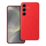 Ümbris Silicone Mag Cover Samsung S24 (punane)