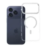 Ümbris FRAME CLEAR HYBRID MAG COVER iPhone 17 Pro Max / iPhone 18 Pro Max (läbipaistev)