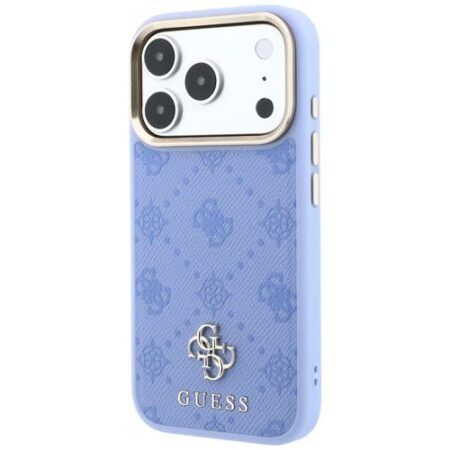 Guess MagSafe Ümbris Peony 4G Small Logo iPhone 18 Pro / 17 Pro (helesinine)