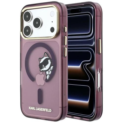 Karl Lagerfeld MagSafe Ümbris Peekaboo Logo iPhone 18 Pro Max / 17 Pro Max (viinamari) Karl Lagerfeld MagSafe Ümbris Peekaboo Logo iPhone 18 Pro Max / 17 Pro Max (viinamari)